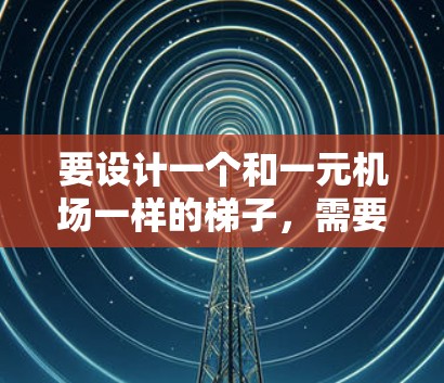 要设计一个和一元机场一样的梯子，需要考虑以下几个关键因素