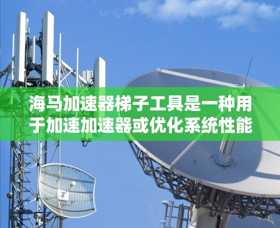海马加速器梯子工具是一种用于加速加速器或优化系统性能的特殊工具，具体含义和功能可能因行业而异。以下是对该工具的详细分析