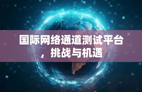 国际网络通道测试平台，挑战与机遇
