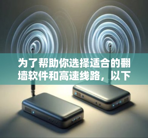 为了帮助你选择适合的翻墙软件和高速线路，以下是一个分步骤的指南