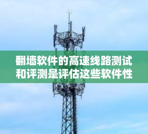 翻墙软件的高速线路测试和评测是评估这些软件性能和安全性的关键步骤。以下是对这一过程的详细说明
