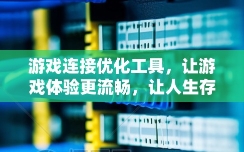 游戏连接优化工具，让游戏体验更流畅，让人生存更可持续！