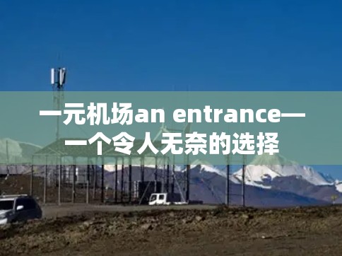 一元机场an entrance—一个令人无奈的选择