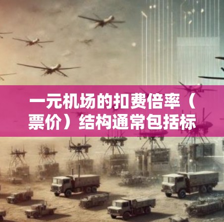 一元机场的扣费倍率（票价）结构通常包括标准票和超票等其他票价。具体信息如下