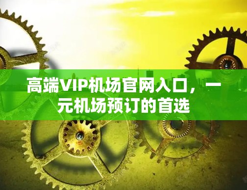 高端VIP机场官网入口，一元机场预订的首选