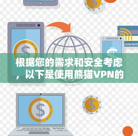 根据您的需求和安全考虑，以下是使用熊猫VPN的步骤说明