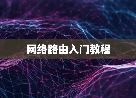 网络路由入门教程
