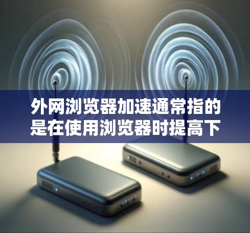 外网浏览器加速通常指的是在使用浏览器时提高下载速度或让浏览器运行更快的技术。以下是一些常见的方法和技巧