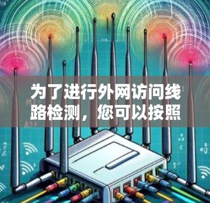 为了进行外网访问线路检测，您可以按照以下步骤进行